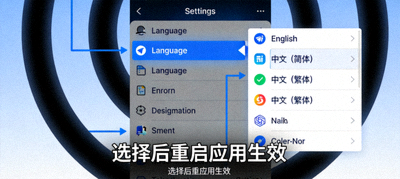 Telegram安装后界面设置为中文的解决方法文章封面图